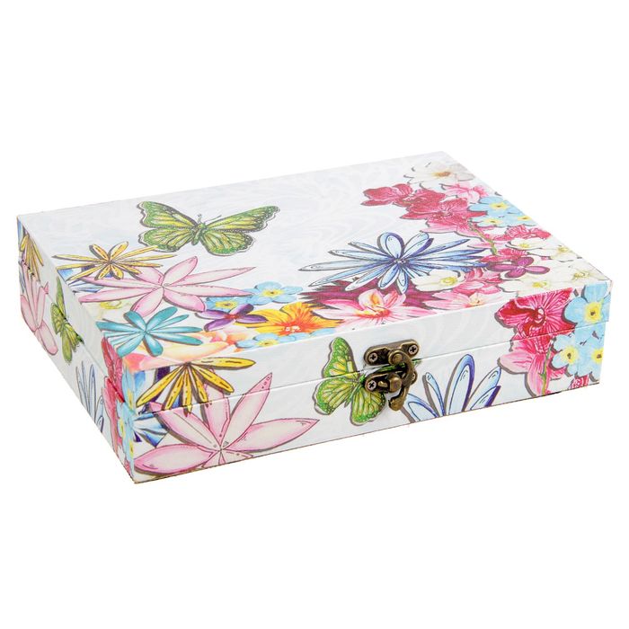 Шкатулка дерево "Мечты" 5,5х24х17 см