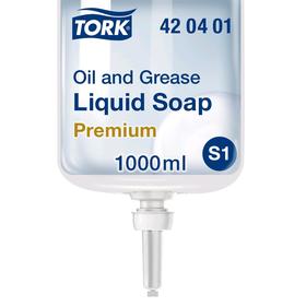 

Жидкое мыло-очиститель Tork, для рук от от жировых загрязнений, 1 л