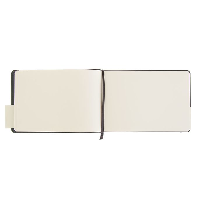 Блокнот для записей А5 Clairefontaine Rhodia к/з 96 листов, Чёрный, с перфорацией, цвет листа — слоновая кость 118179С