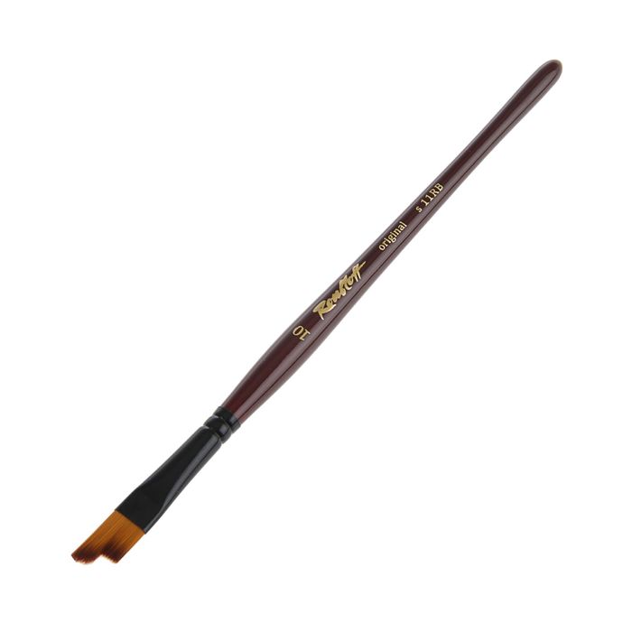 Кисть синтетика круглая Roubloff Хобби 11RB №10 "Ступенька" средняя ручка Ж11-10,0RB красн