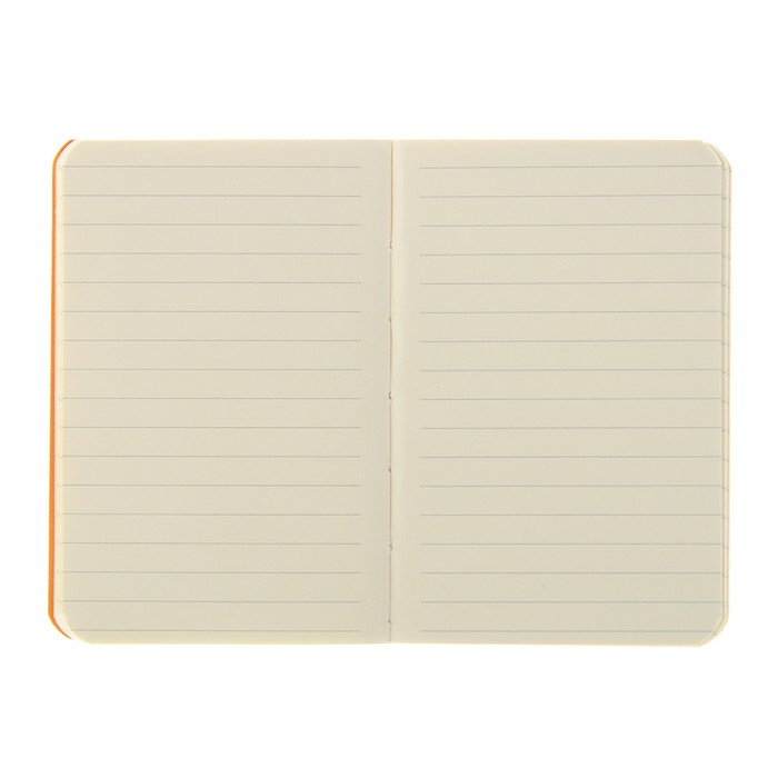 Набор блокнотов 2шт А7 Clairefontaine Rhodia к/з 70*105 64 листа, 90 г/м2 линейка, бежево-анисовый 117205С