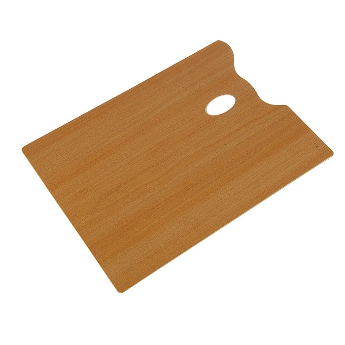 Палитра деревянная прямоугольная Mabef 30*40см бук M/R3040