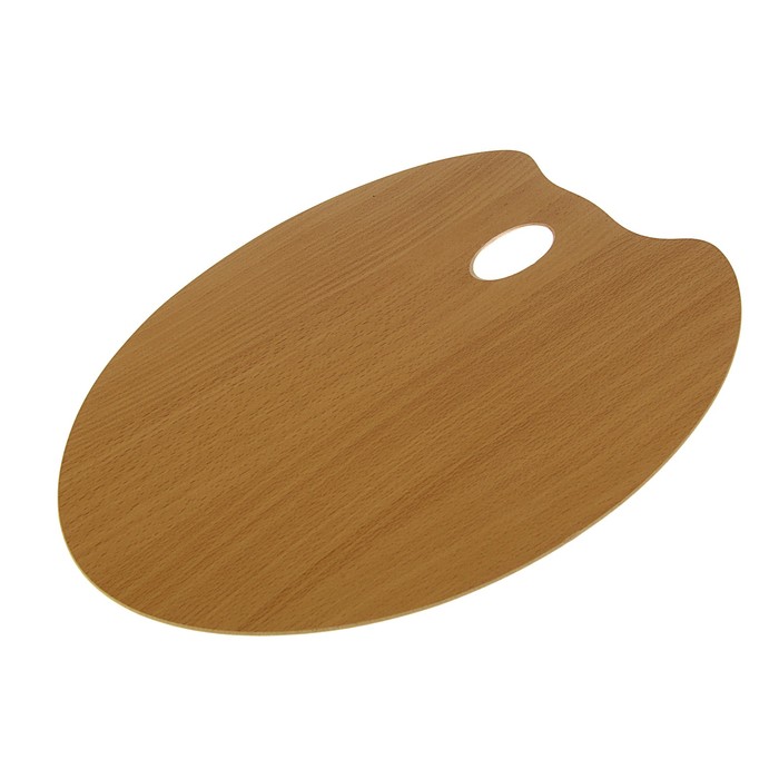 Палитра деревянная овальная Mabef 30*40см бук M/03040