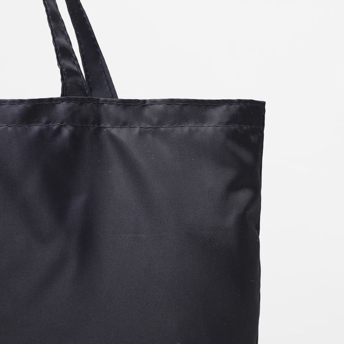 Сумка хозяйственная, складная, 1 отдел, цвет чёрный