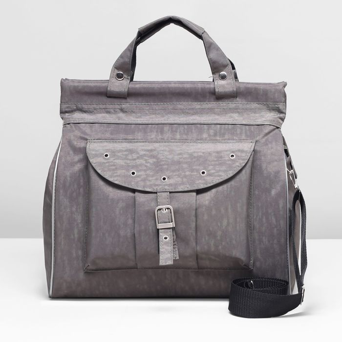 Сумка дорожная, отдел на молнии, наружный карман, цвет зелёный