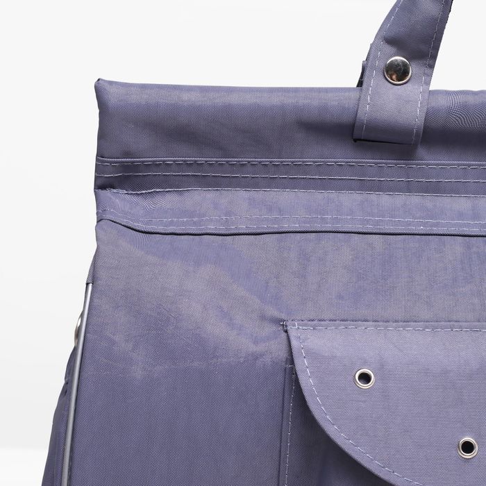 Сумка дорожная, отдел на молнии, наружный карман, цвет серый