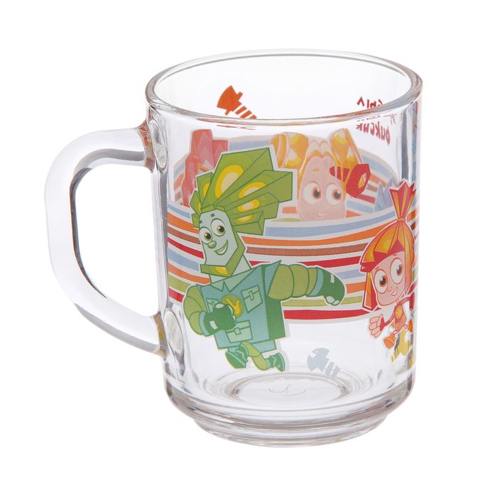 Кружка 250 мл "Фиксики", рисунок МИКС