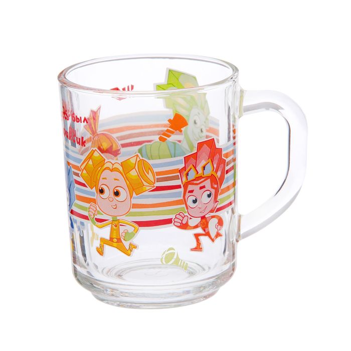 Кружка 250 мл "Фиксики", рисунок МИКС