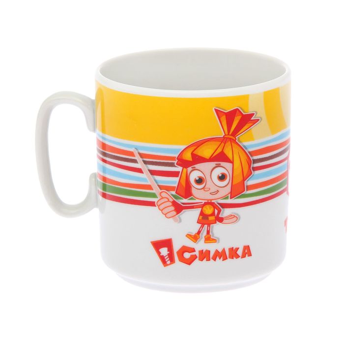 Кружка 300 мл "Фиксики", рисунок МИКС