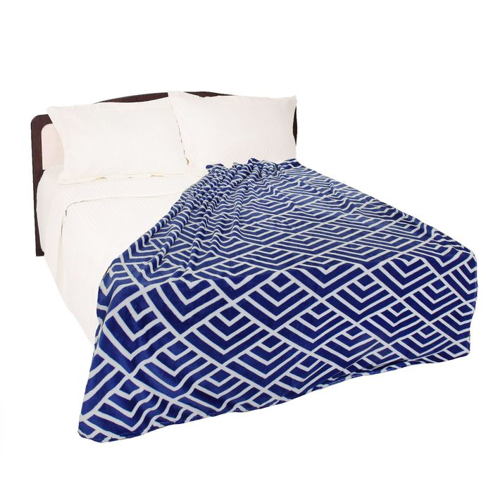 Покрывало Мужская коллекция Лабиринт, р. 150*200, аэрософт 320гр/м2, пэ100%