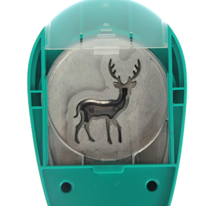 Дырокол фигурный "Олень" d=7,6 см 10,7х16,3х10 см