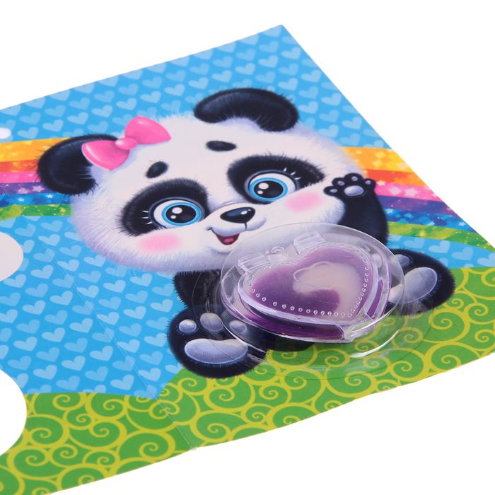 Блеск для губ детский с открыткой "Для тебя!"