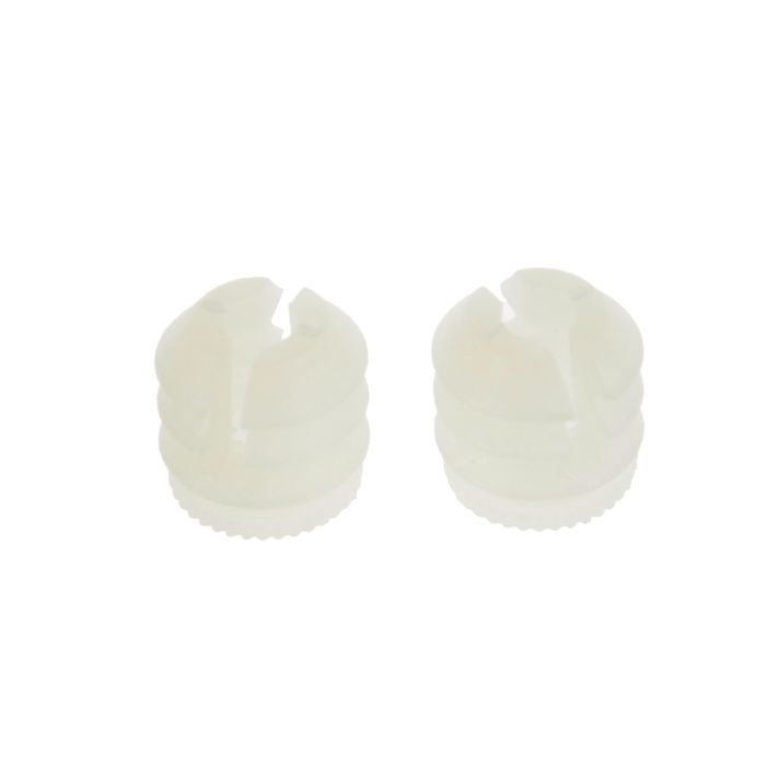 Дюбель мебельный, М6, пластиковый, в пакете 4 шт.