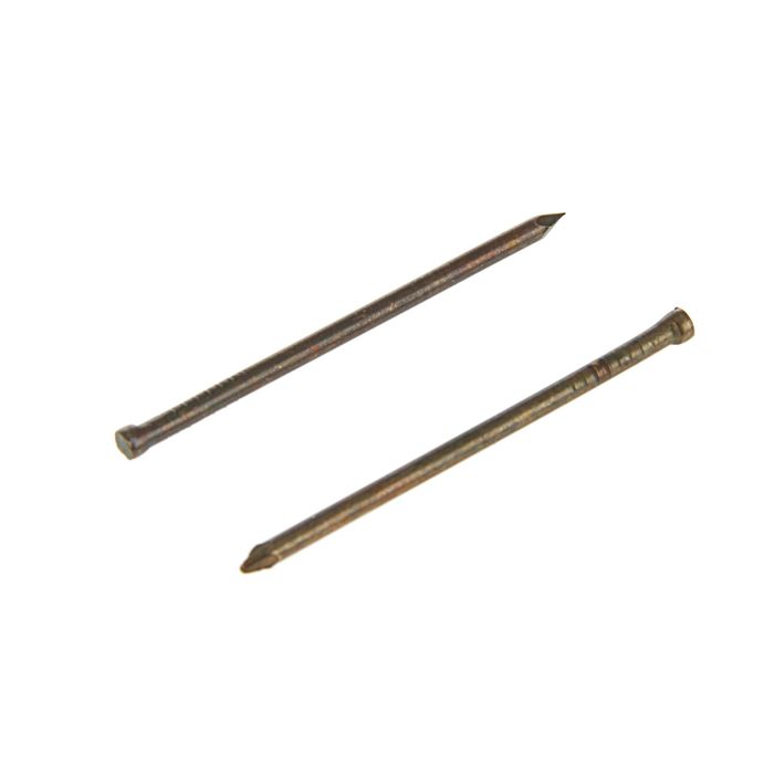 Гвоздь финишный, 1.4х30 мм, бронзовый, в пакете 50 шт.