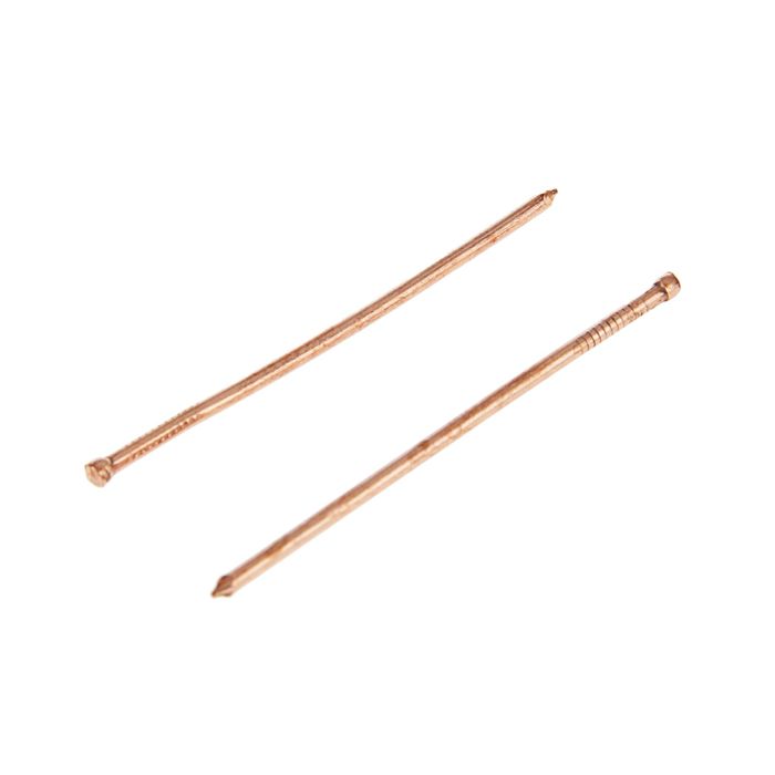 Гвоздь финишный, 1.4х45 мм, омедненный, в пакете 40 шт.