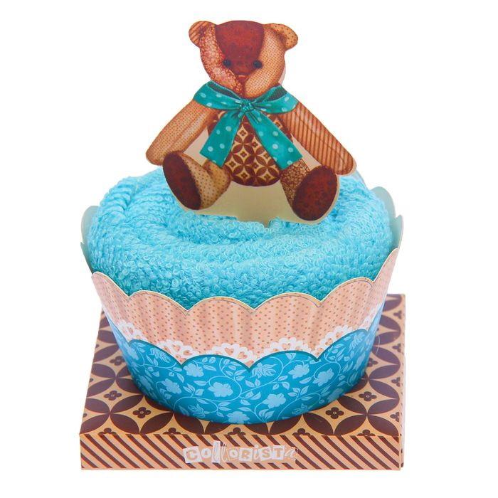 Полотенце сувенирное Collorista "Приятный сюрприз" 30х30см, 100% хлопок