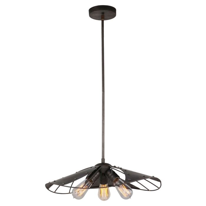 Светильник Sybil 3x60Вт Е27 55x55x15см