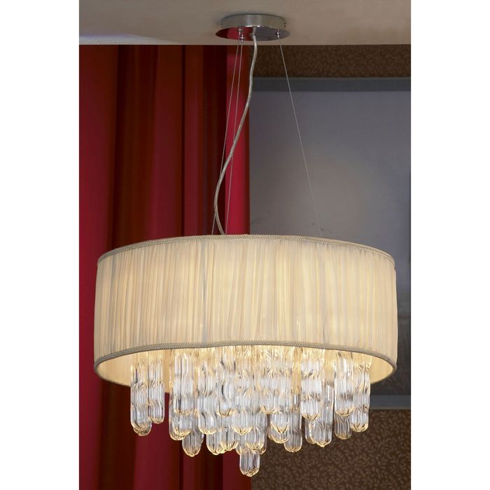 Люстра Sandra 7x40Вт Е14 57x58x29см