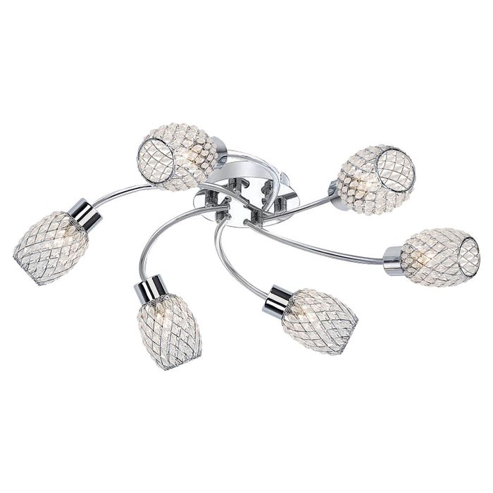 Люстра Kylie 6x40Вт G9 14x39x16см