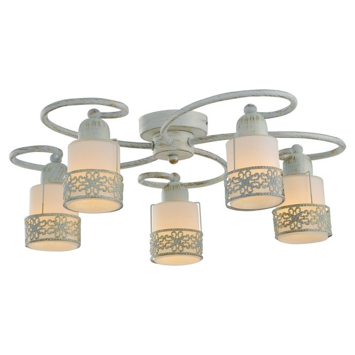 Люстра Kylie 5x40Вт Е14 50x50x13см