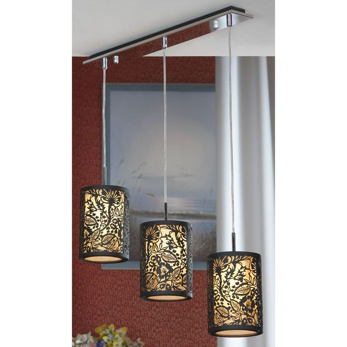 Светильник Isaiah 3x40Вт Е14 70x28x19см