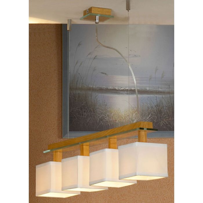 Светильник Riley 4x40Вт Е14 73x21x17см