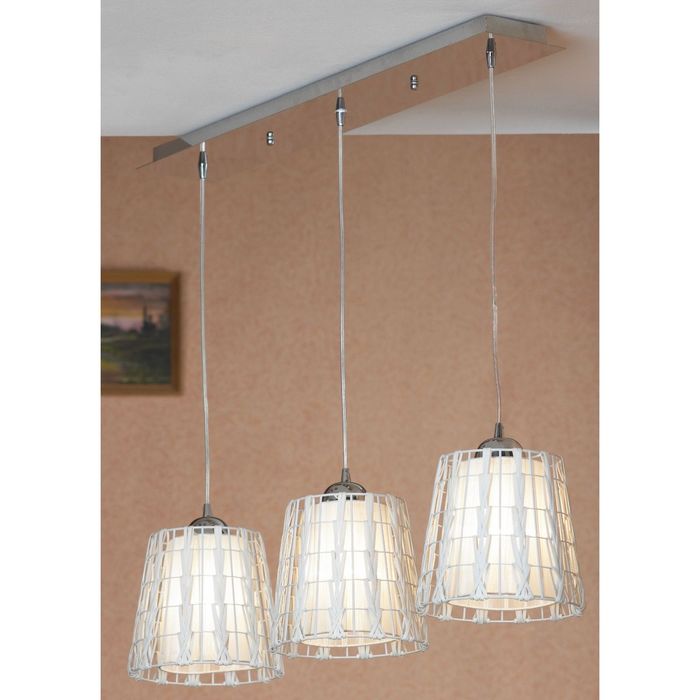 Светильник Isaiah 3x60Вт Е27 75x21x24см