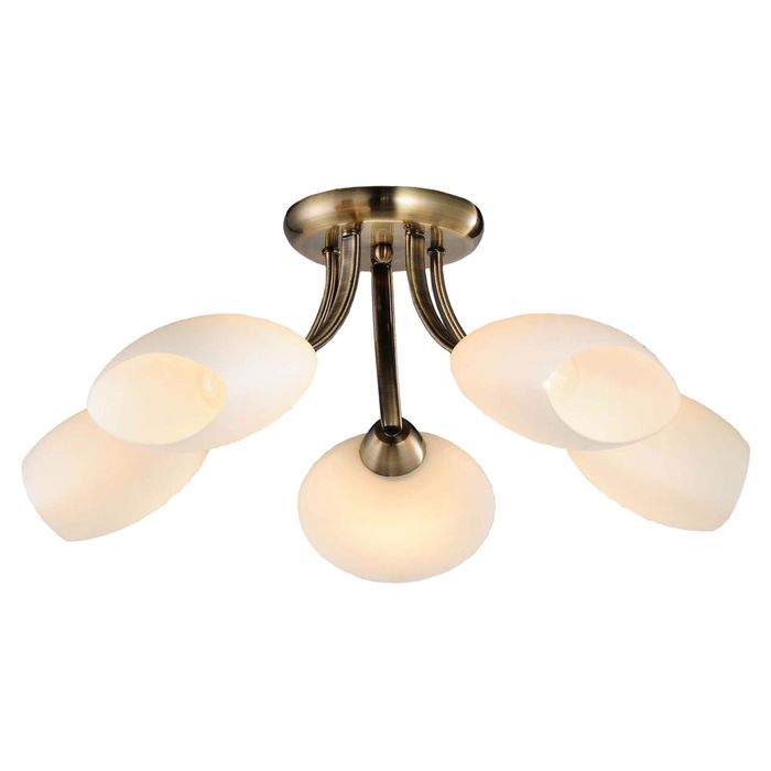 Люстра Makayla 5x40Вт Е14 36x37x22см