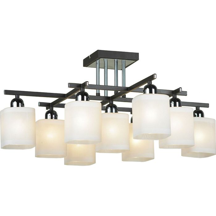 Люстра Zoe 9x40Вт Е14 53x53x26см