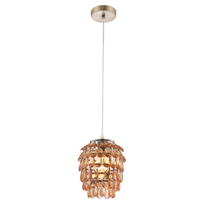 Светильник Mary 1x60Вт Е27 оранжевый 20x20x23см