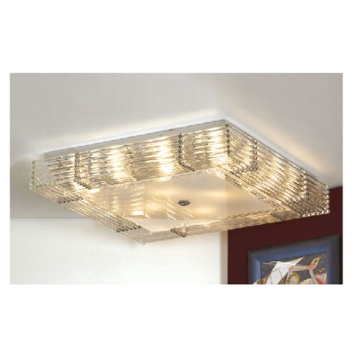 Люстра Jeffery 16x40Вт Е14 62x62x18см