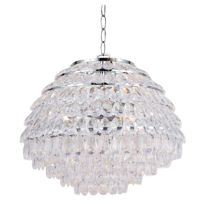 Светильник Mary 3x40Вт Е14 белый 40x40x34см