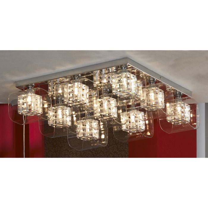 Люстра Jeffery 9x40Вт G9 53x26x53см