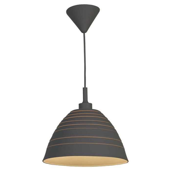 Светильник Olivia 1x60Вт Е27 серый 30x30x10см