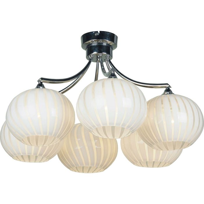 Люстра Makayla 6x60Вт Е27 61x56x30см