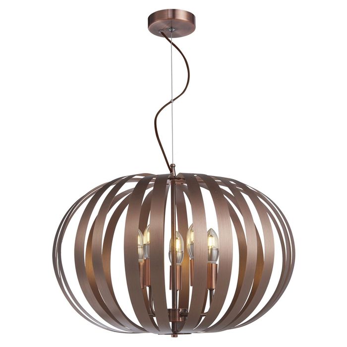 Люстра Elijah 5x40Вт Е14 43x35x20см