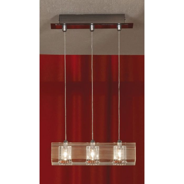 Люстра Jose 3x40Вт G9 34x22x10см