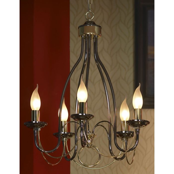 Люстра Savannah 5x40Вт Е14 45x25x23см