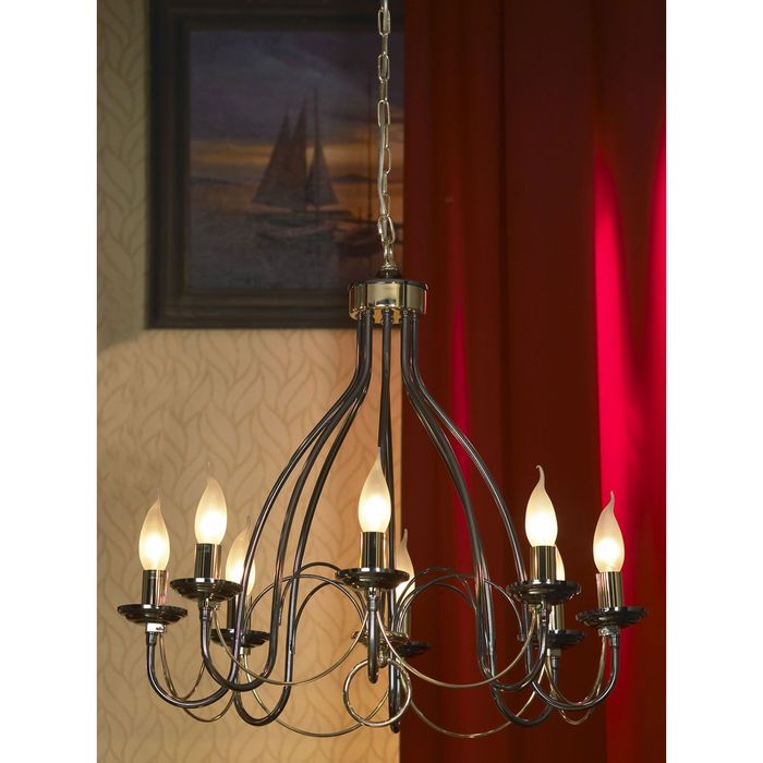 Люстра Savannah 8x40Вт Е14 30x26x49см