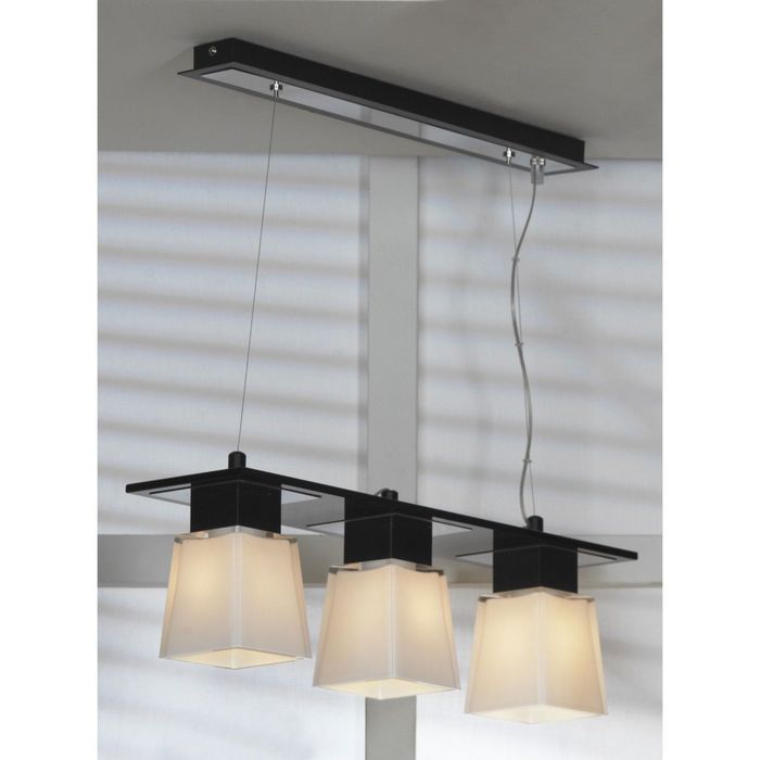 Светильник Nathaniel 3x40Вт Е14 59x18x21см