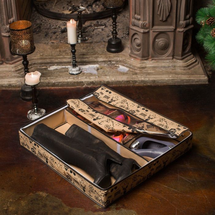 Большой органайзер для обуви 66х63х11 см Hipster Style