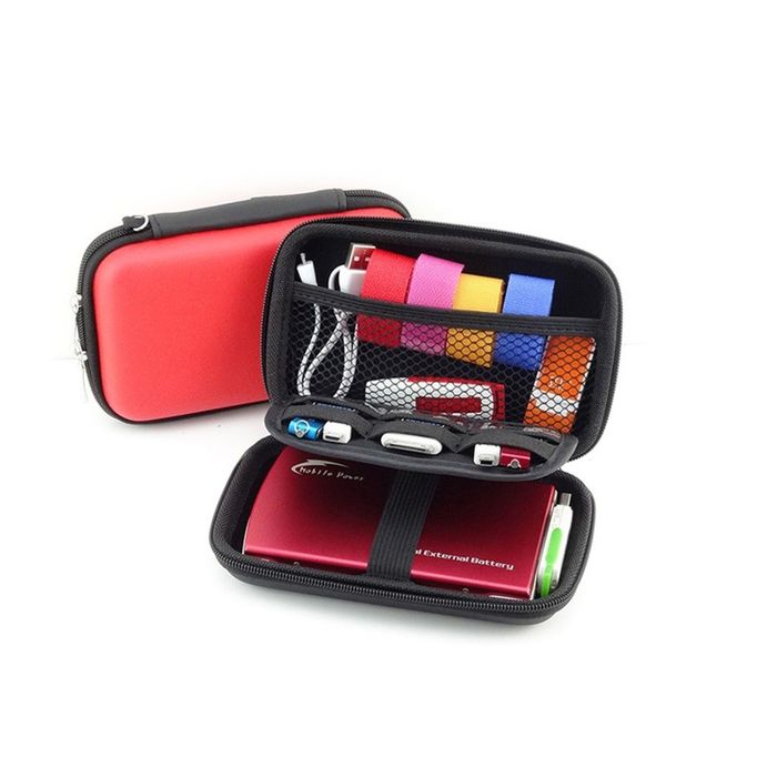 Органайзер для проводов и аксессуаров, красный