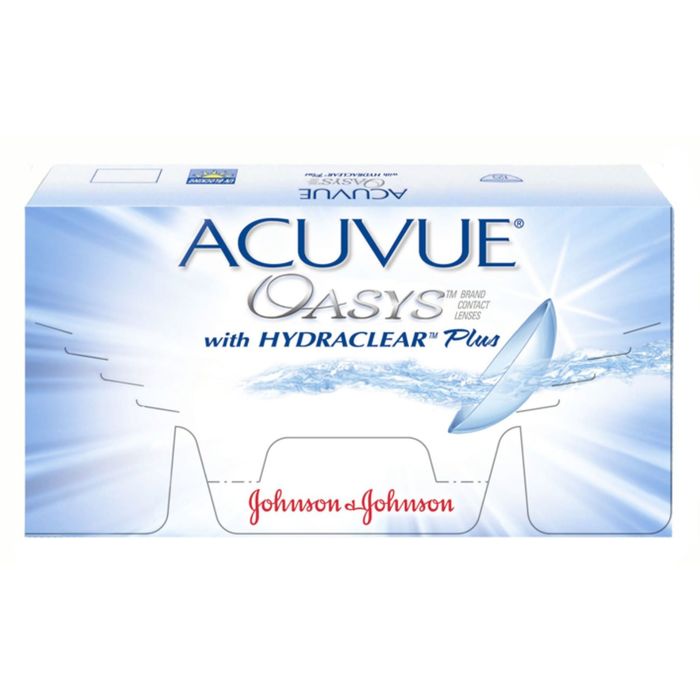 Контактные линзы Acuvue Oasys, 5,5/8,8, в наборе 24шт