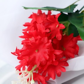 Цветок искусственный "Листики" 34 см цвет микс