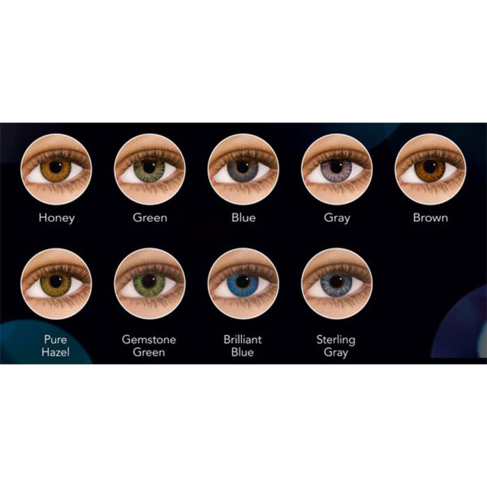 Цветные контактные линзы Air Optix Aqua Colors Blue, 3/8,6 в наборе 2шт