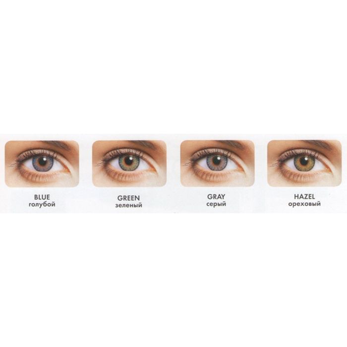 Цветные контактные линзы FreshLook One-Day Green, -2/8,6 в наборе 10шт