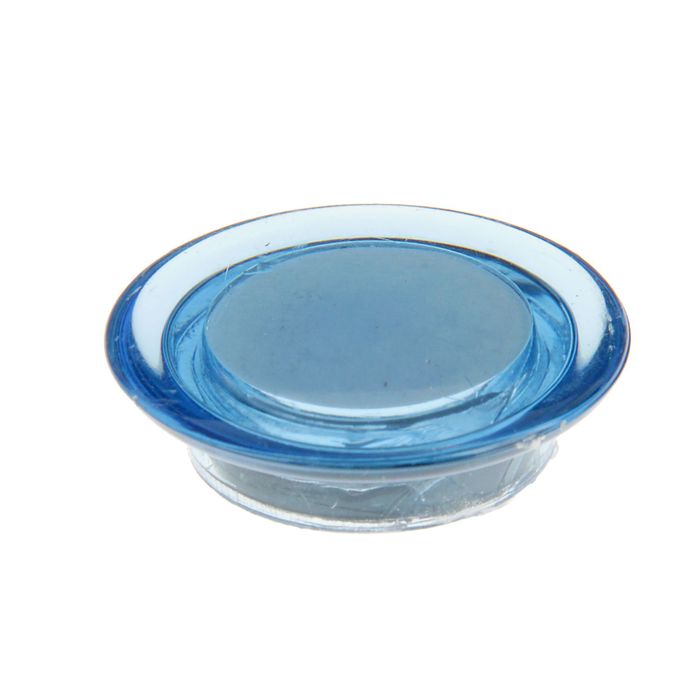 Магнит офисный "Круг прозрачный" МИКС 3х3 см