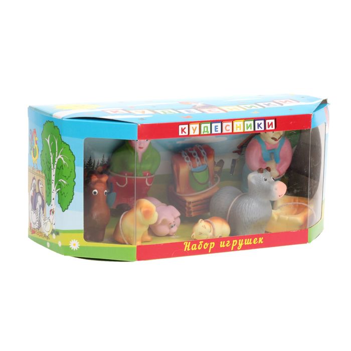 Набор резиновой игрушки "Крестьянское подворье"