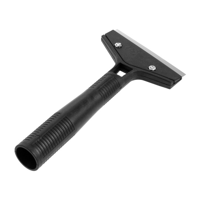 Скребок TUNDRA basic, пластиковый корпус, фиксированное лезвие 100 мм