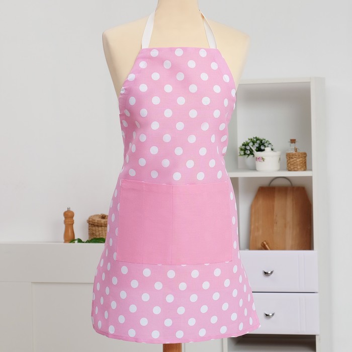 Фартук "Этель" Капкейк (вид 2), 100% хл, рогожка, 165 г/м2